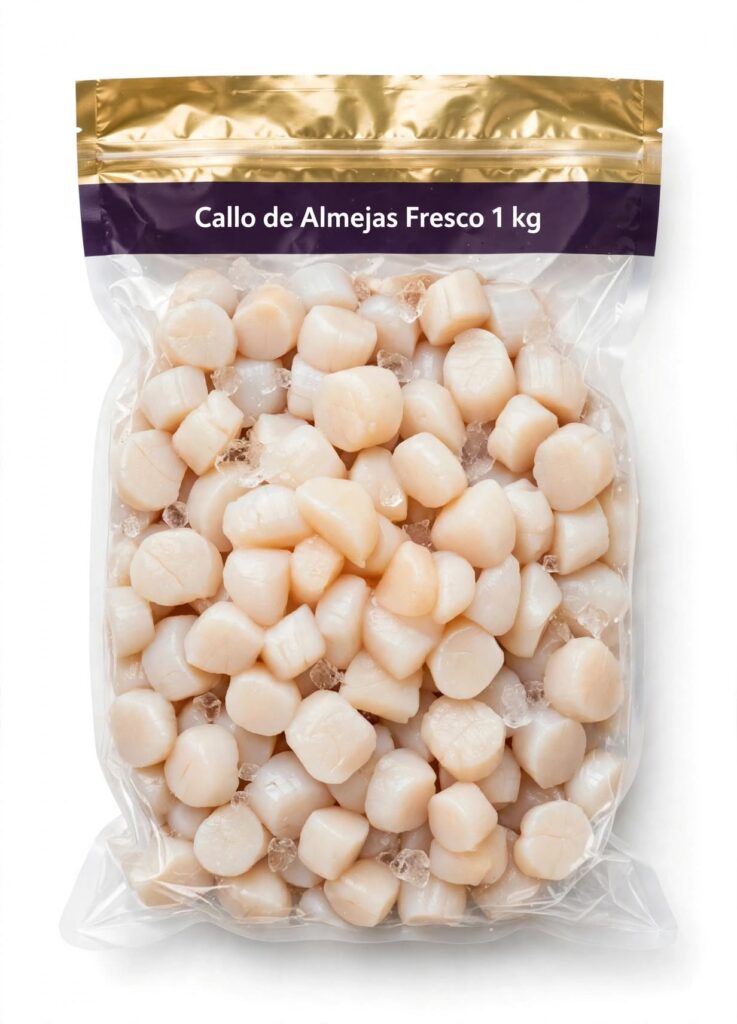 Callo de Almejas Congelado – 1 kg