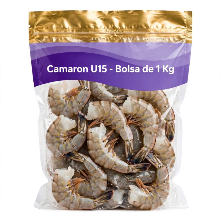 Camarón U-15 Congelado 1 kg