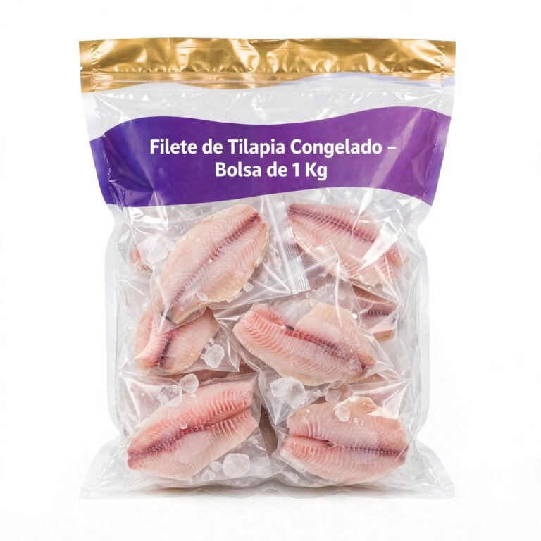 Filete de Tilapia Congelado – Bolsa de 1 Kg