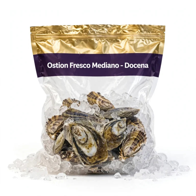 Ostión Fresco Mediano – Docena