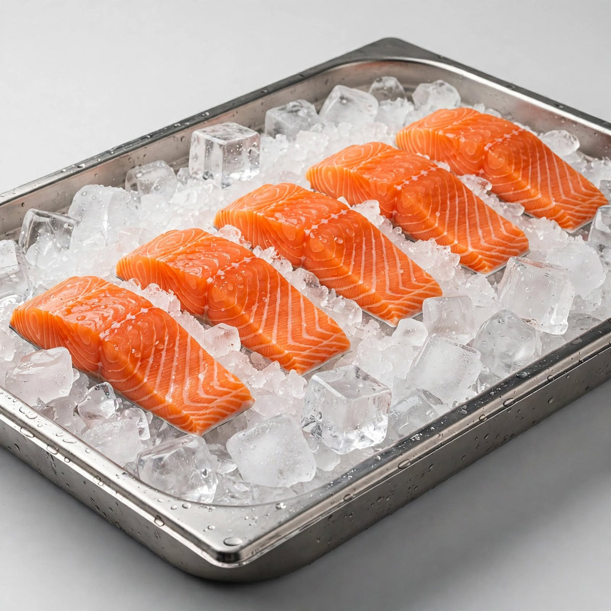 Salmón Fresco Porcionado – Bolsa de 1 Kg
