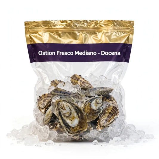 Ostión Fresco Mediano – Docena